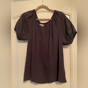 Women’s puffy sleeved summer top. Universal Thread from Target.